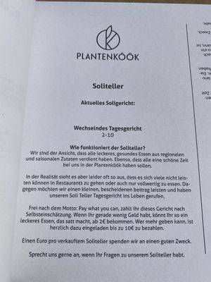 Soliteller  at Plantenköök in Bremen