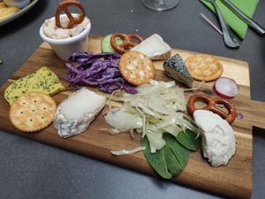 Cheeze plate  at Plantenköök in Bremen