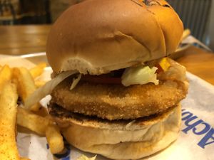 Vegan Crispy Chicken   at Achával - 5 Squares in Puerto Iguazu