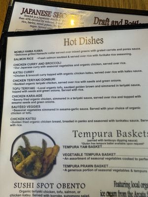 Teriyaki tofu  at Sushi Spot McKinleyville in Mckinleyville