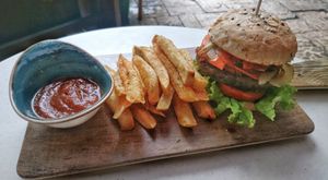 Wak wak burger at SHAKA - Burgos Circle in Taguig