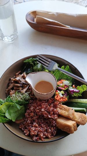 Nori bowl 490 pesos. Everything was amazing....the best meal I've had in the Philippines👍🏻 at SHAKA - Burgos Circle in Taguig