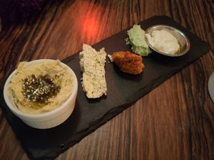 Tapas platter - loads of homemade stuff at Karoot in Ghent