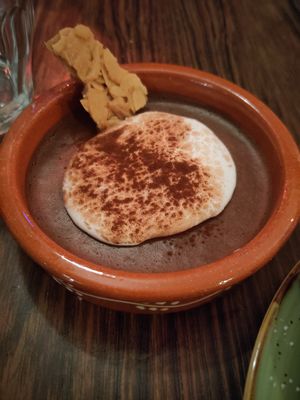 Chocolate mousse delux at Karoot in Ghent