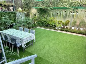 May veggie home - garden seating   at May Veggie Home in Bangkok