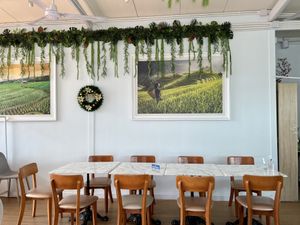 May veggie home - inside seating   at May Veggie Home in Bangkok