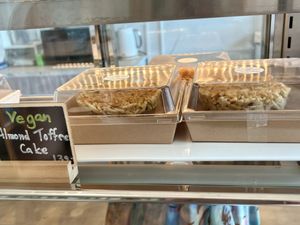 Toffee cake #Veganuary at May Veggie Home in Bangkok