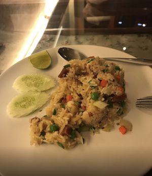 Rice   at May Veggie Home in Bangkok