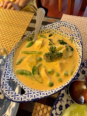 Amazing curry at May Veggie Home in Bangkok