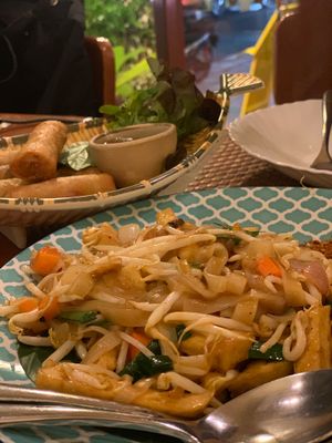 Pad Thai  at May Veggie Home in Bangkok