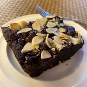 Brownie  at May Veggie Home in Bangkok
