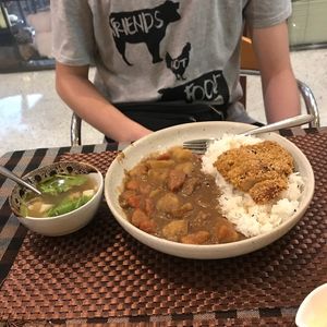 Curry 💚 at May Veggie Home in Bangkok