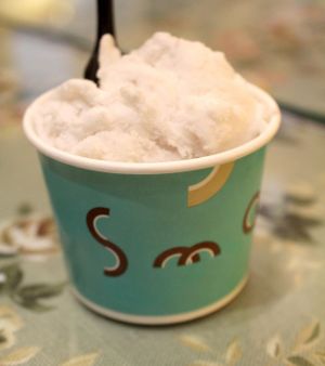 Vegan Ice Cream :) at May Veggie Home in Bangkok