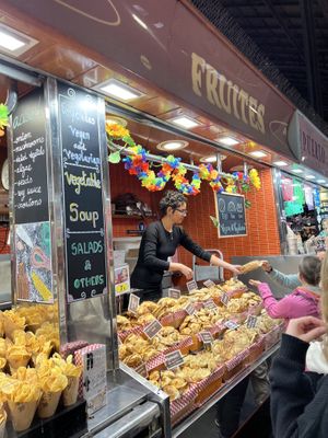   at Mercado de La Boqueria in Barcelona
