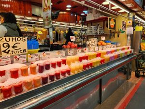  at Mercado de La Boqueria in Barcelona