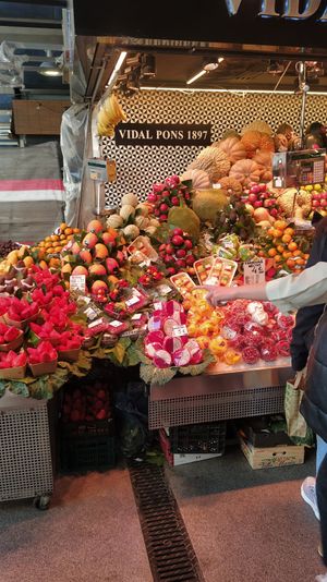 at Mercado de La Boqueria in Barcelona