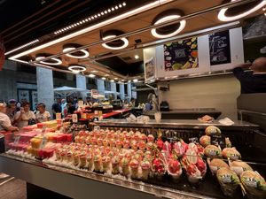   at Mercado de La Boqueria in Barcelona