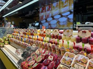   at Mercado de La Boqueria in Barcelona