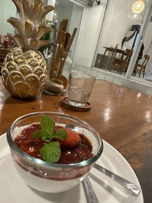 Panna cotta  at Chickpea Bali  in Ungasan