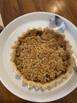 Apple crumble tart   at Chickpea Bali  in Ungasan