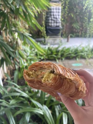 Breakfast croissant   at Chickpea Bali  in Ungasan