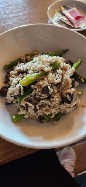 Mushroom risotto that they had back in February at Seaview Tavern in Ballygorman