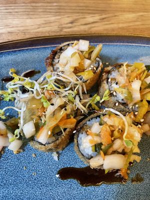 Crunchy Roll Kimchi  at To80 vegan in Cologne