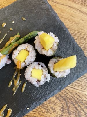 Sushi  at To80 vegan in Cologne