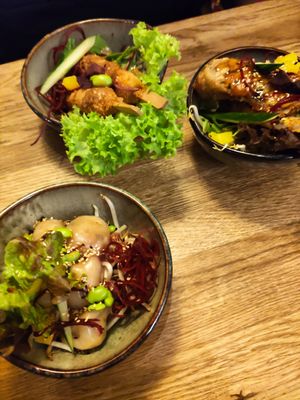 Appetizers at To80 vegan in Cologne