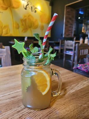 Non alcoholic drink at To80 vegan in Cologne