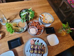 Number 6 ,11, 13, 17 and Avocado maki at To80 vegan in Cologne