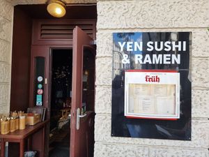 Front/ entrance at To80 vegan in Cologne