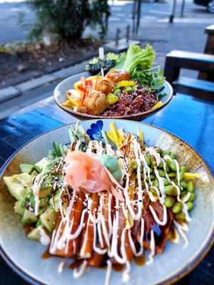 Bowls- balance bowl and mekong bowl at To80 vegan in Cologne