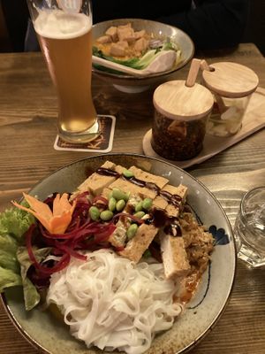 Number 36 (front) and 39 (back) dishes   at To80 vegan in Cologne