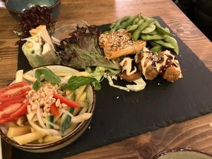 Vorspeisen für zwei at To80 vegan in Cologne