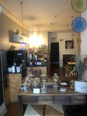 Inside the cafe  at Mish.Mash in Dublin