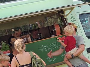 Bij de truck  at Rebel on Wheels in Oostelbeers