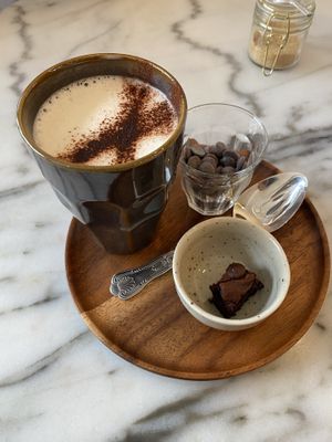 Hot chocolate   at Plant Dragon in Leuven