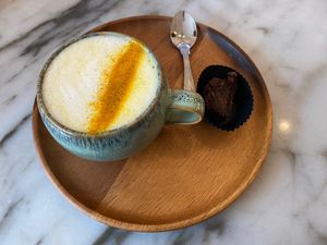 Golden chai   at Plant Dragon in Leuven