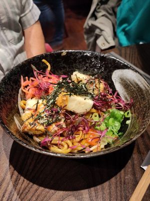 Tofu bowl at KIBOU Japanese Kitchen & Bar in Bristol