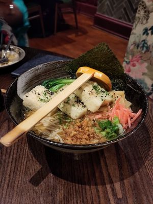 Tofu ramen at KIBOU Japanese Kitchen & Bar in Bristol