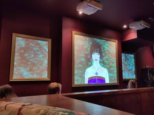 Cool decor at KIBOU Japanese Kitchen & Bar in Bristol