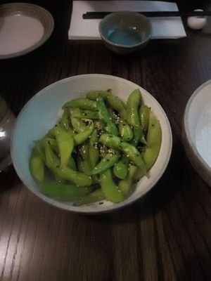 Edamame at KIBOU Japanese Kitchen & Bar in Bristol
