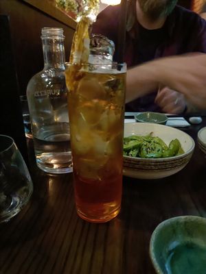 Lager cocktail! at KIBOU Japanese Kitchen & Bar in Bristol