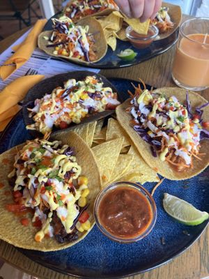 Mixed taco plate  at Froyda - Tikka Taco - Maybe closed in Berlin