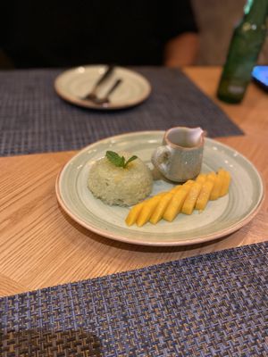 Mango Sticky rice  at Charm Thai in Dubai