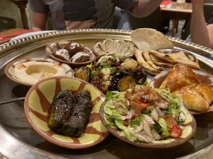 Platter for two at Damasco in Barcelona
