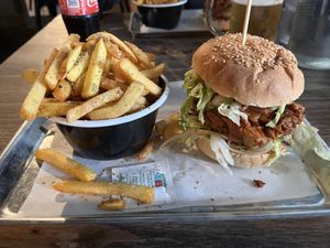 The Gamechanger mit Rosmarin Fries  at Flipside in Sligo