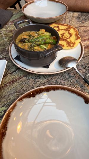 Dhal lentil curry  at Jardineiro - Vegan Kitchen in Porto