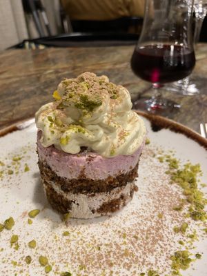 Blueberry tiramisu  at Jardineiro - Vegan Kitchen in Porto